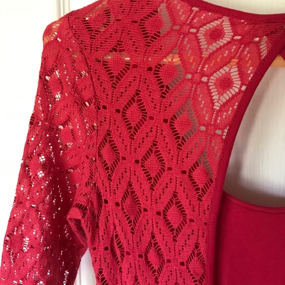 XS Red Roxy Dress - Picture 3 of 4